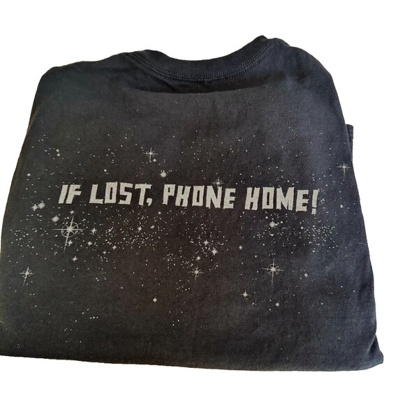 Universal Studios VINTAGE ET Phone Home Shirt Size Med if Lost Phone Home - Picture 3 of 6